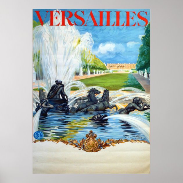 VERSAILLES POSTER | Zazzle