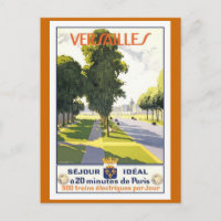 Versailles Vintage French Travel Poster
