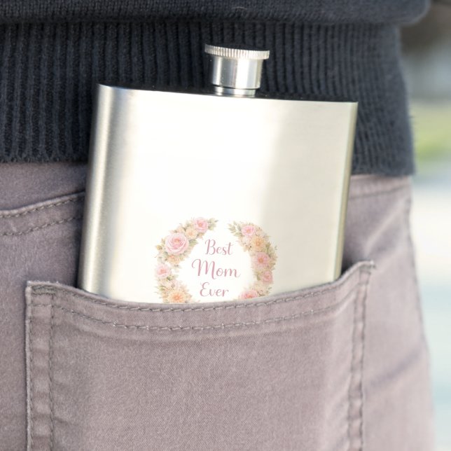 Versatile Modern Design — Stylish Home & Gift Coll Flask (In Situ)