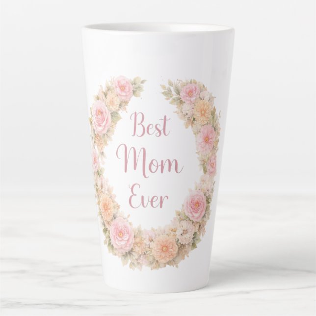 Versatile Modern Design — Stylish Home & Gift Coll Latte Mug (Front)