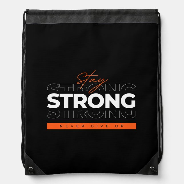 "Versatile & Stylish Drawstring backpack . (Front)