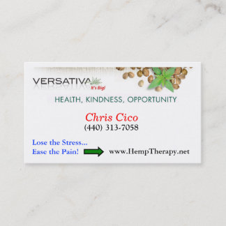 Versativa/ForeverGreen Biz Card