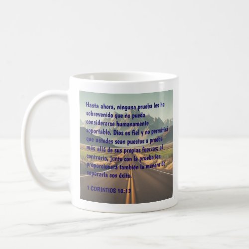 Versculo Bblico Reflexiones 1 Corintios 10 Vers Coffee Mug