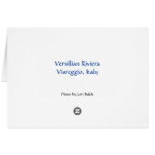 Versillian Riviera Cards (Back Horizontal)