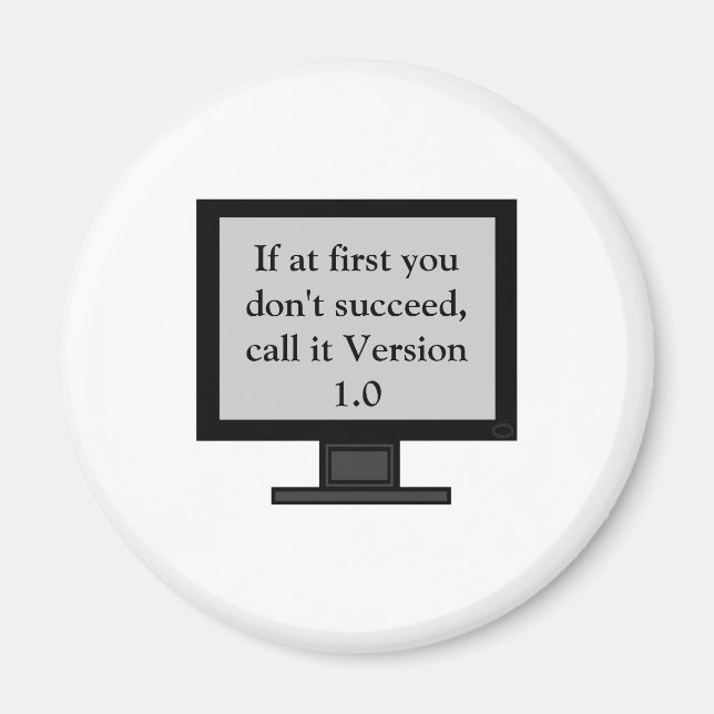 Version 1.0 Magnet (Front)