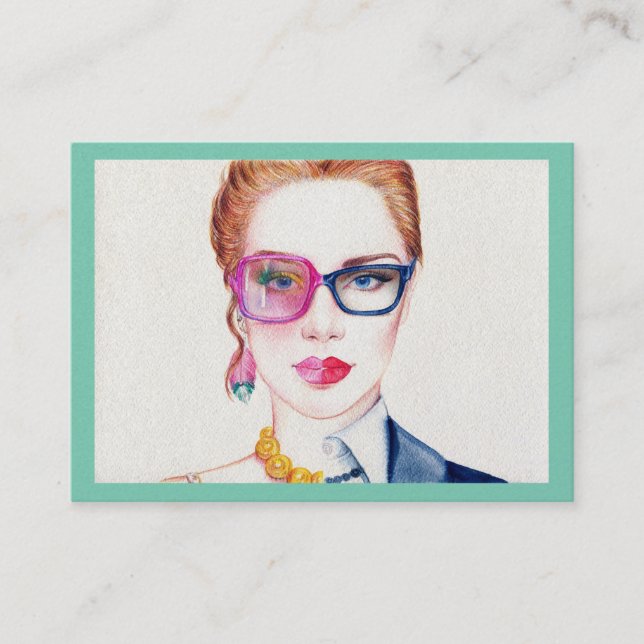 Version 2 Fashion / Optical / Career Coach - SRF Business Card (Front)