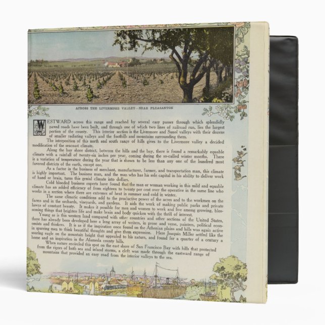 Verso Alameda County 3 Ring Binder (Front/Inside)