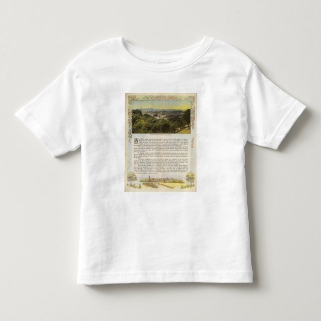 Verso Alameda County, Oakland and the Bay Toddler T-shirt (Front)