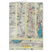 Verso American Airlines system map (Front)