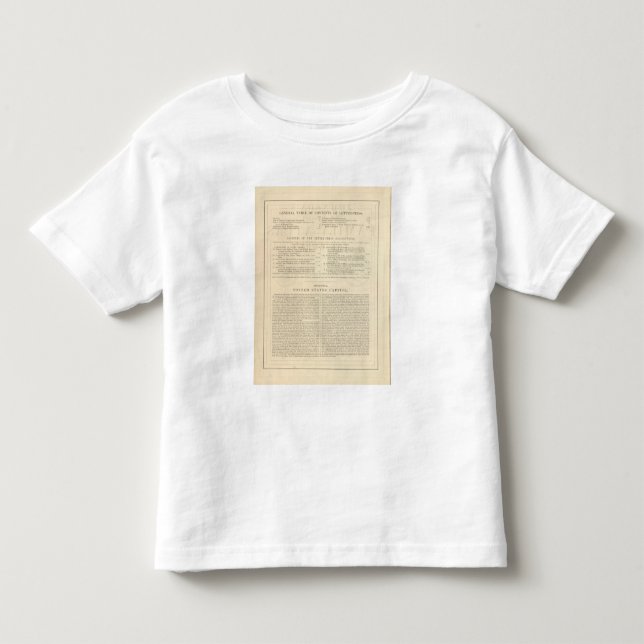 Verso Johnson's New Illustrated Family Atlas Toddler T-shirt (Front)