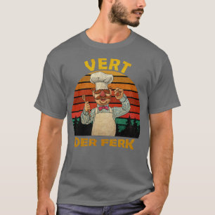 Vert Der Ferk the swedish chef Retro Vintage TShir T-Shirt