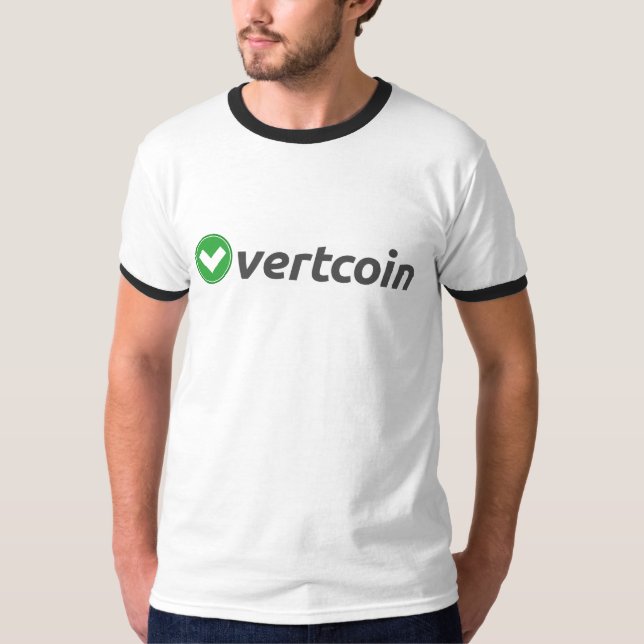 Vertcoin Ringer t-shirt (Front)