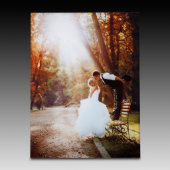 Vertical 9x12 Frameless Acrylic Photo Plaque (Front)