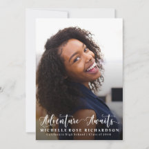 Vertical Adventure Awaits Graduation Announcement