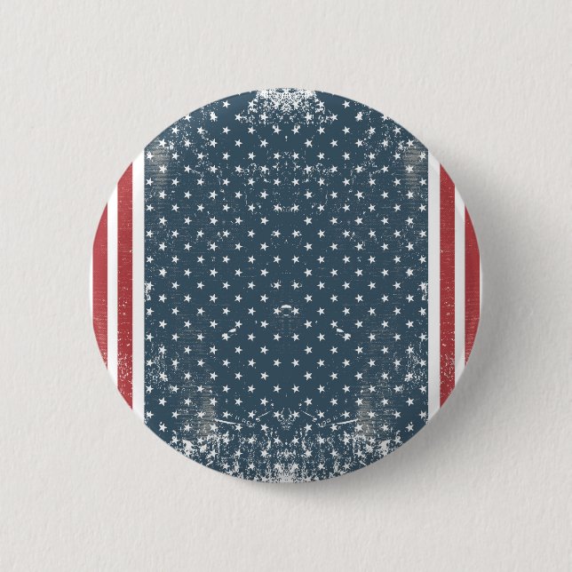 vertical american flag button (Front)