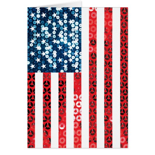 vertical american flag cards (Front)