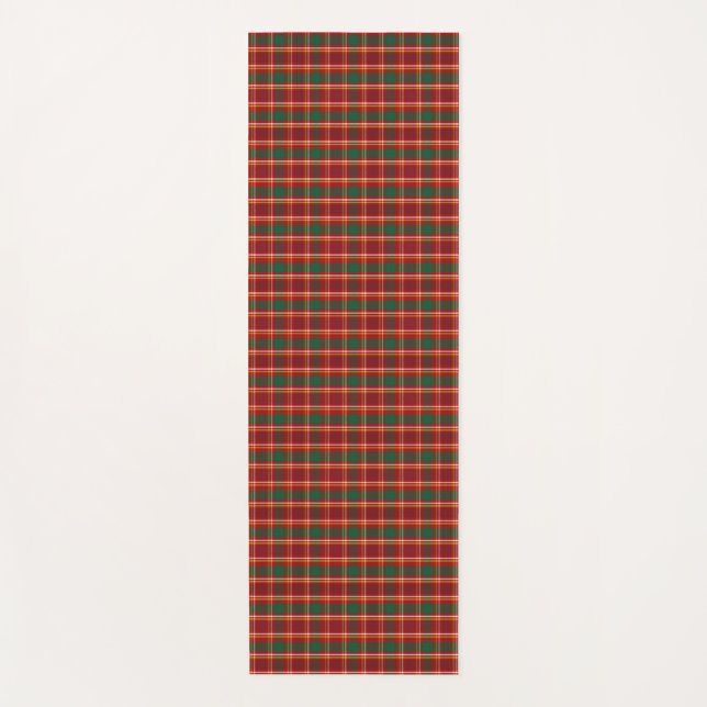 Vertical and horizontal images showing red yoga mat (Front)