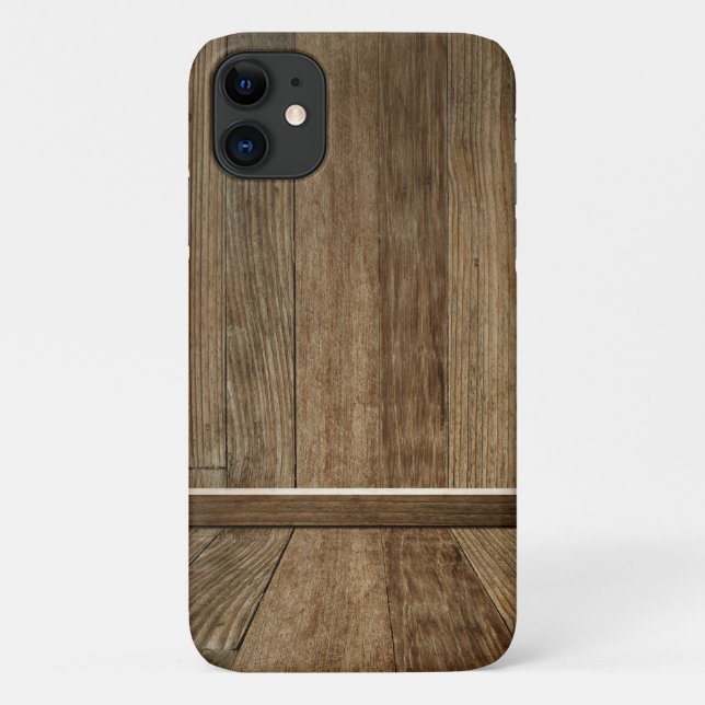 Vertical and horizontal wood pattern Case-Mate iPhone case (Back)