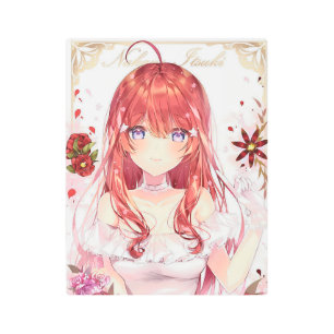 Vertical anime girls 11" x14" Metal Wall Art