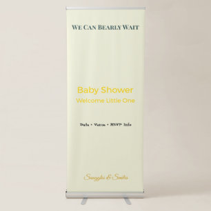 Vertical Banner Outdoor Sports Retractable