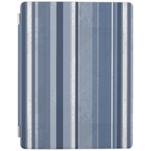 Vertical Blue Stripes iPad Smart Cover