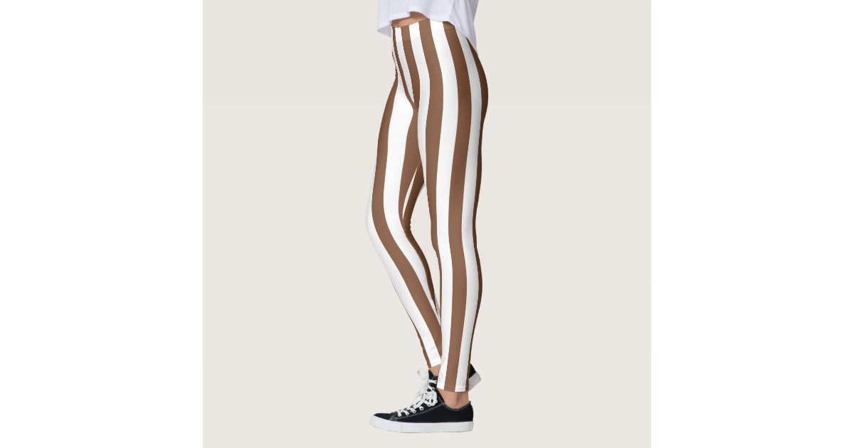 Vertical Striped Leggings