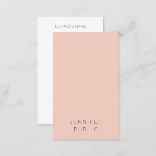 Vertical Business Cards Elegant Modern Simple