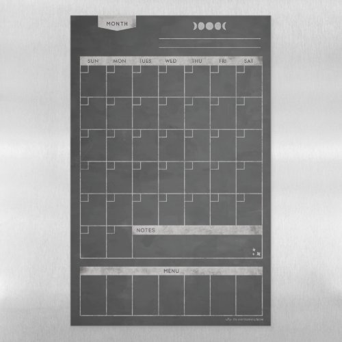 Vertical chalkboard kitchen magnetic calendar magnetic dry erase sheet