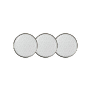 Vertical Design Eight Golf Ball Marker