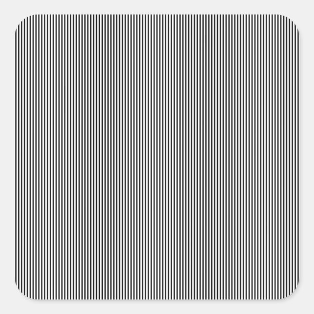 Vertical Design One Square Sticker (Front)