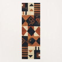 Vertical design with African elements
