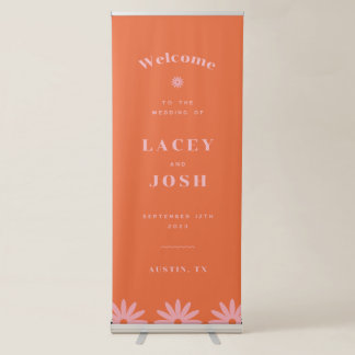 Vertical Elegant Wedding Welcome Sign