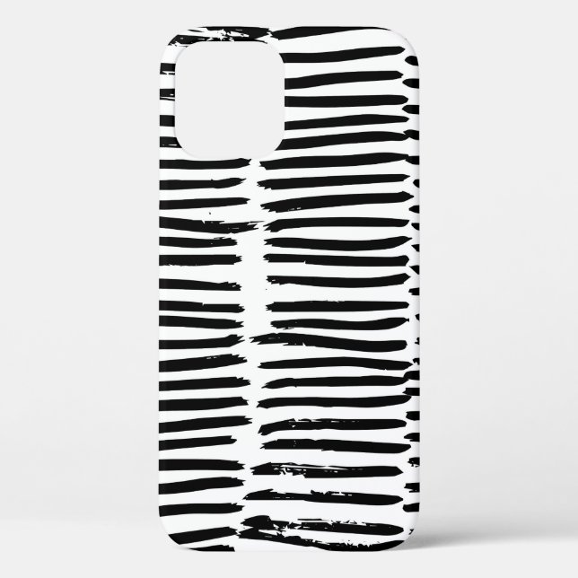 Vertical Elements: Hand-Drawn Seamless Style. Case-Mate iPhone Case (Back)