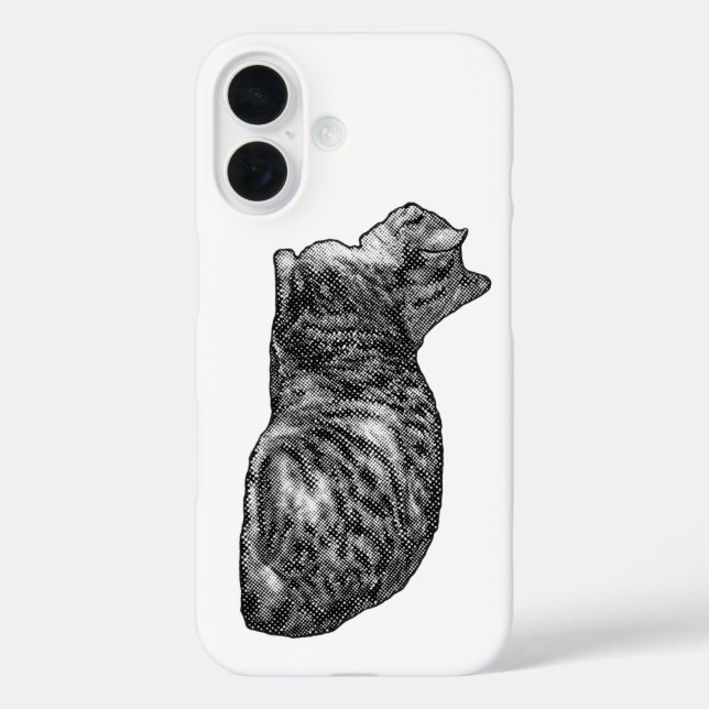 Vertical Frame, Tabby Rest Case-Mate iPhone Case (Back)