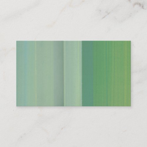 vertical green background business card