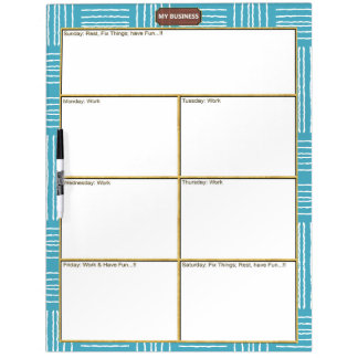 Vertical Horizontal Lines Dry Erase Large Board