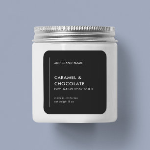 Vertical Line Add Brand Custom Color Product Label