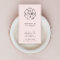 Vertical Logo Business Card | Feminine Blush Pink