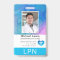 Vertical LPN, Licensed Practical Nurse, Photo ID