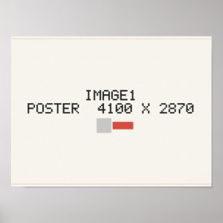 vertical map - personalized poster