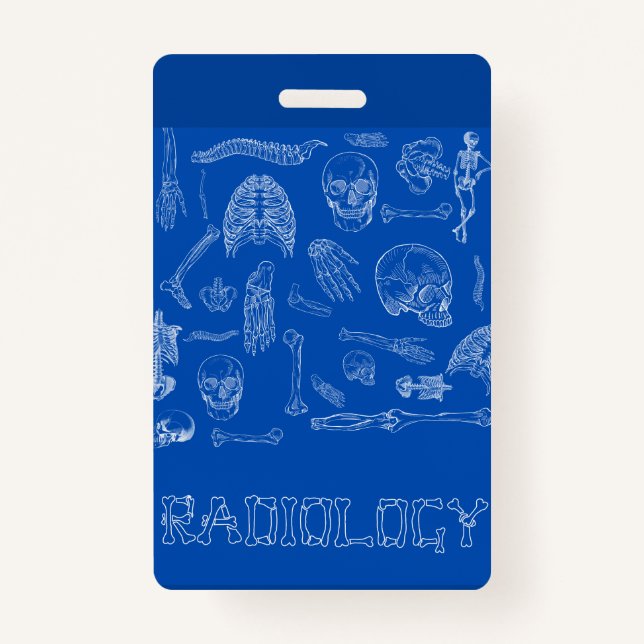 Vertical Medical badge buddy! (Front)