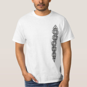 Vertical Metal Celtic Knot Strip T-Shirt