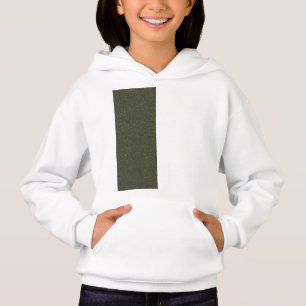 Vertical Moss Green Kids Pullover Hoodie (Custom)