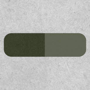 Vertical Moss Green Texture Patch – Customizable