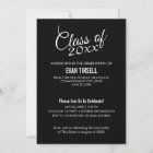 Vertical Photo Graduation Announcement Invitation