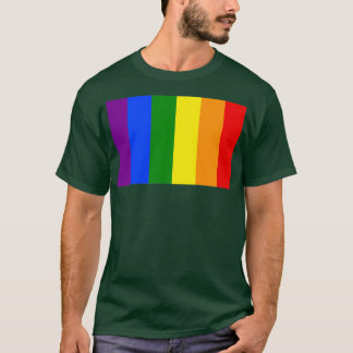 Vertical rainbow stripes T-Shirt