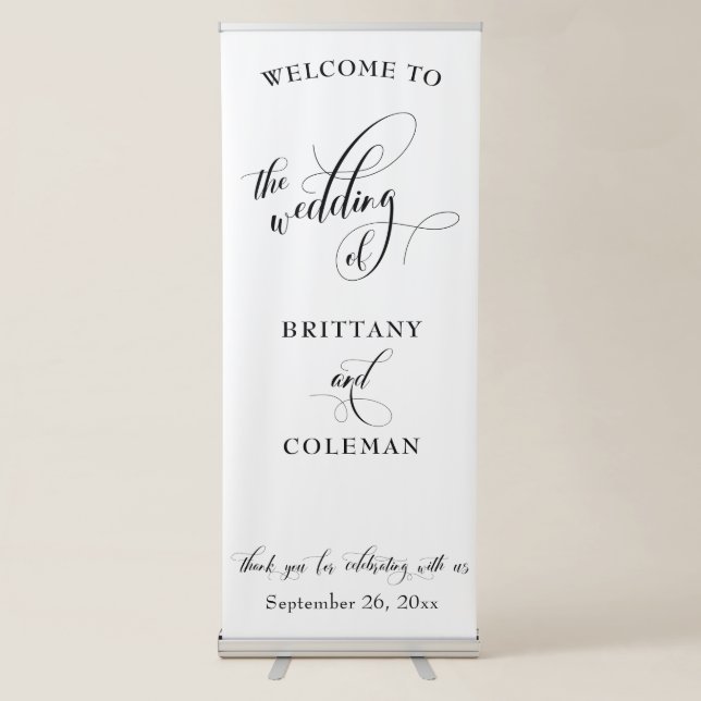 Vertical Retractable Banner (Front)