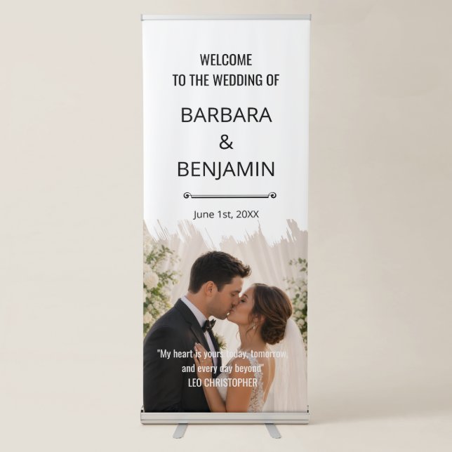 Vertical Retractable Banner (Front)