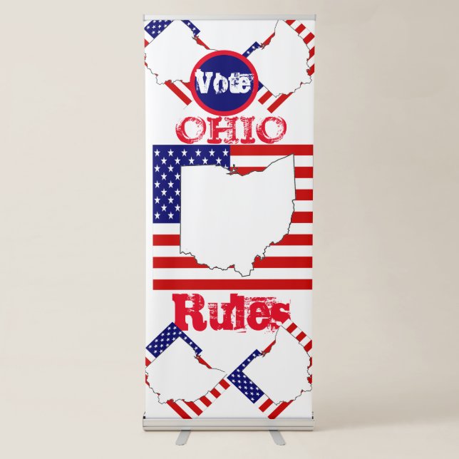 Vertical Retractable Banner (Front)