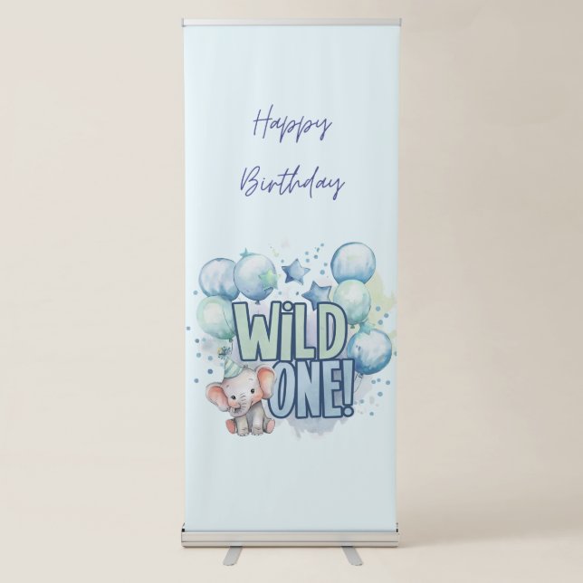 Vertical Retractable Banner (Front)